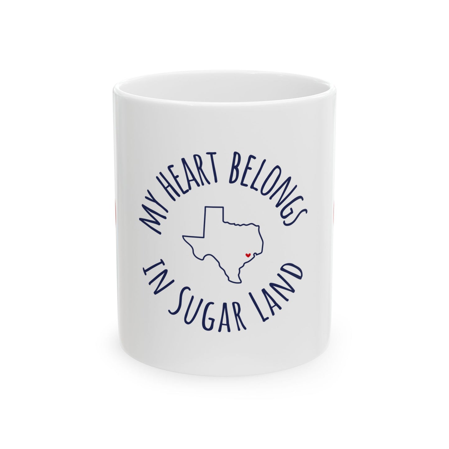 My Heart Belongs in Texas Mug
