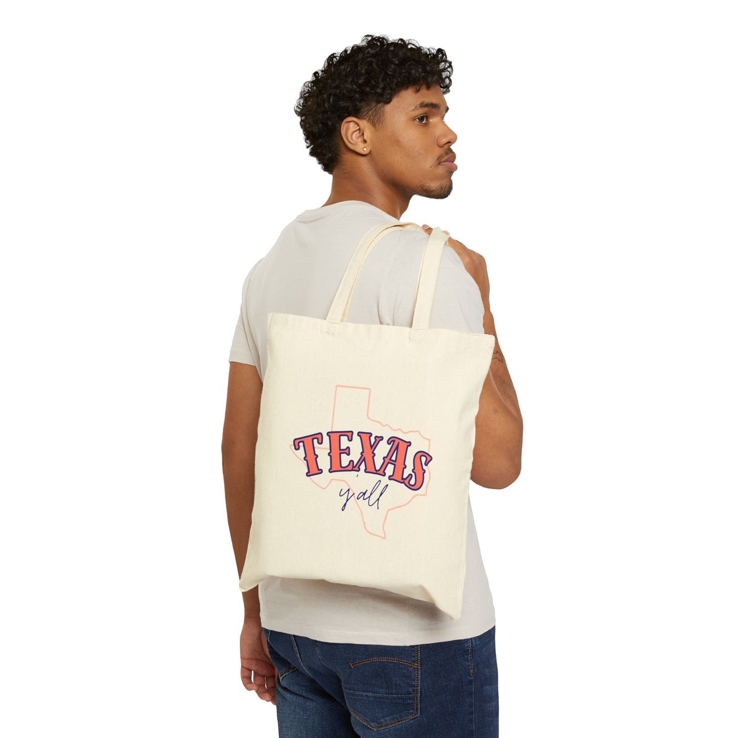 Texas Y’all Canvas Tote