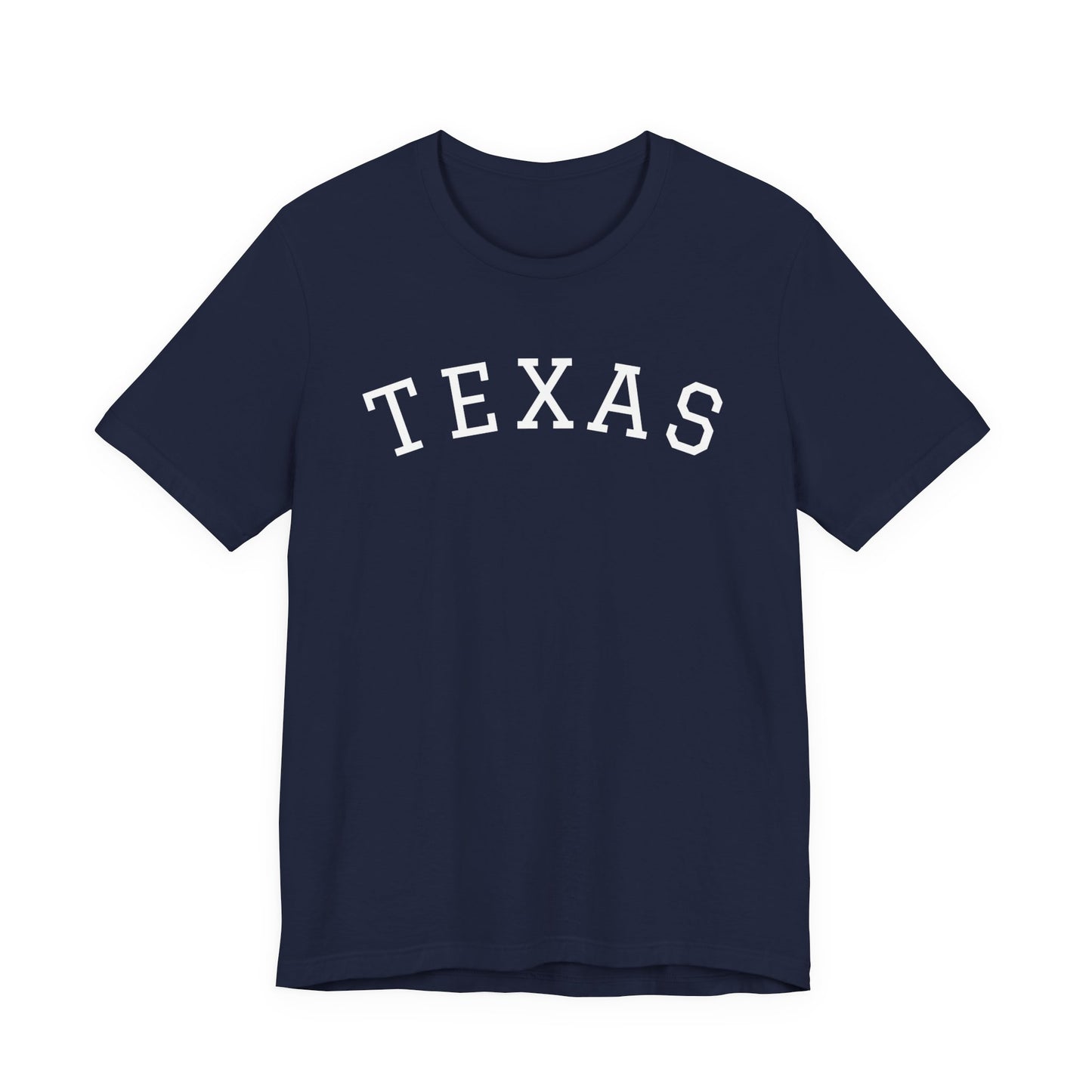 Simple Texas Navy Tee
