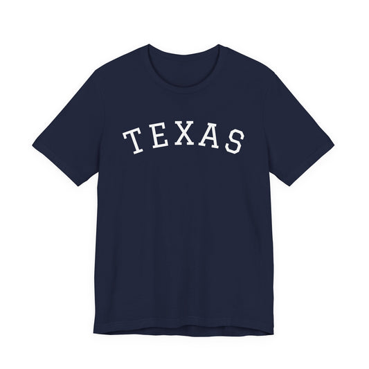 Simple Texas Navy Tee